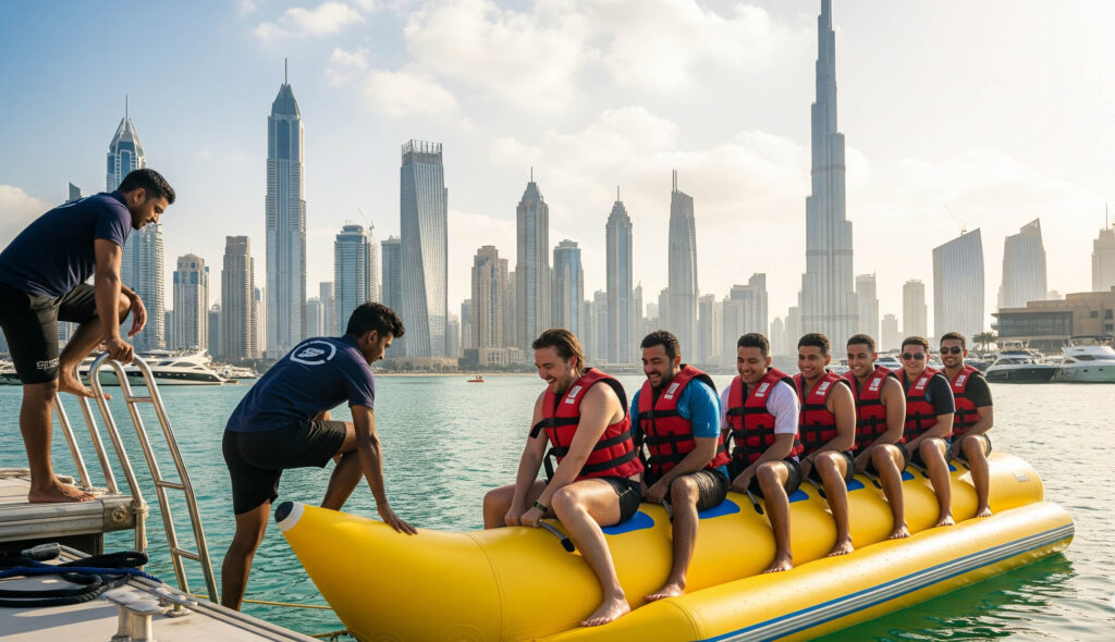 banana ride dubai01_dubai trip_pinnacle tourism