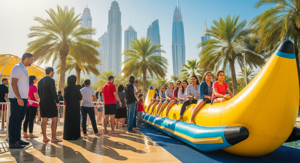 banana ride dubai1_dubai trip_pinnacle tourism