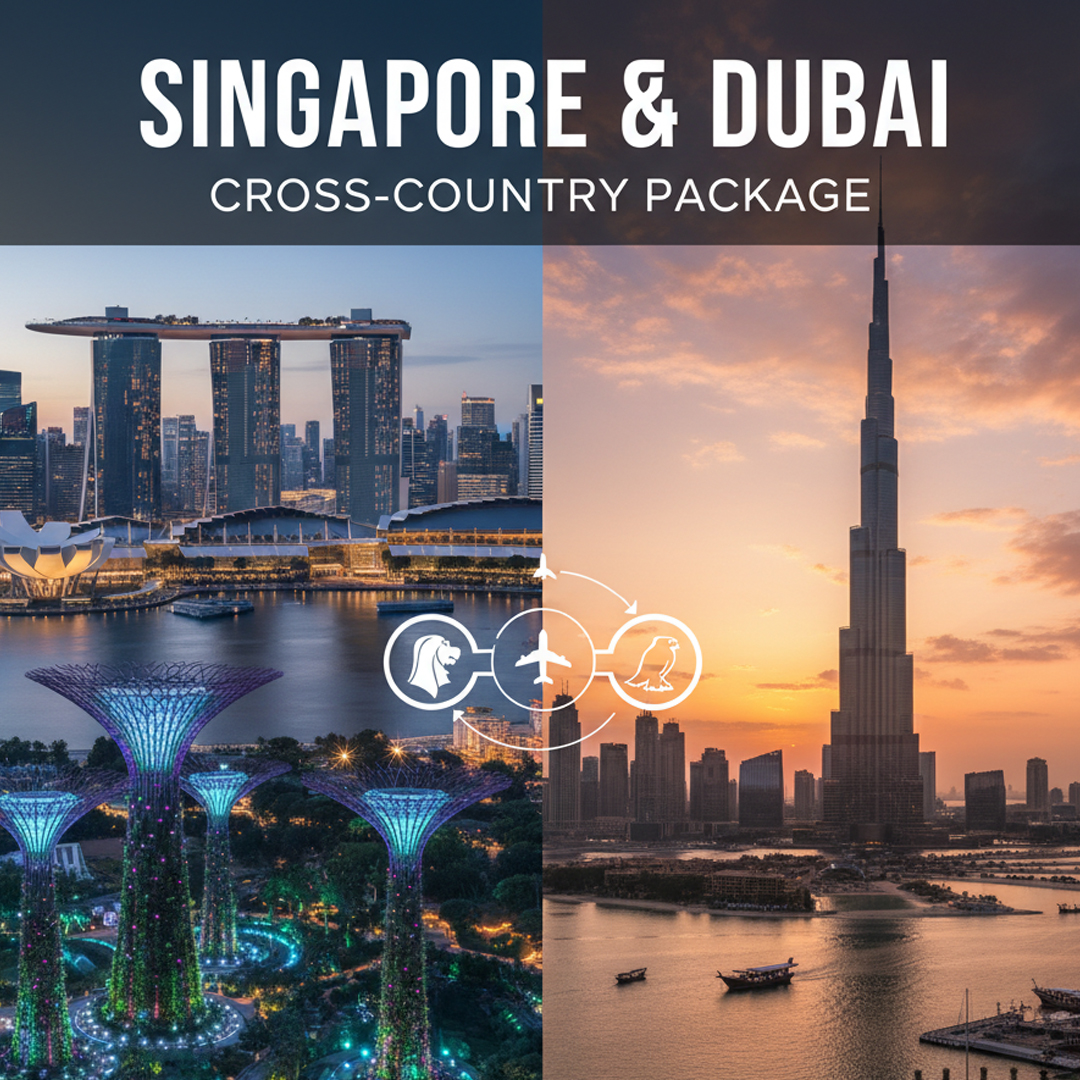 singapore-dubai-cross country package-pinnacle tourism